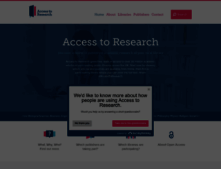 accesstoresearch.org.uk screenshot