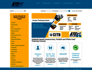 accesstrainingcentre.com.au screenshot