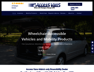 accessvansid.com screenshot