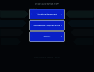 accessvideotips.com screenshot