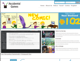 accidentalgames.com screenshot