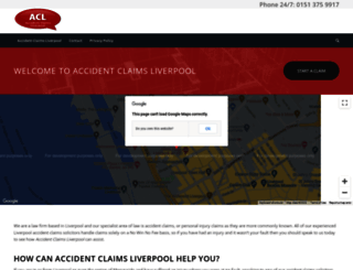 accidentclaimsliverpool.co.uk screenshot