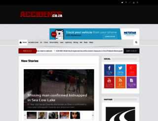 accidents.co.za screenshot