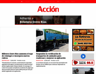 acciondelarroque.com.ar screenshot