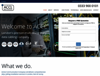 accl-ltd.com screenshot