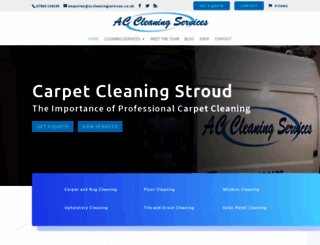 accleaningservices.co.uk screenshot