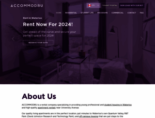 accommod8u.com screenshot