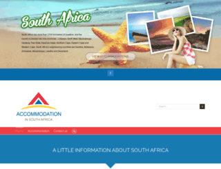 accommodation-in-southafrica.co.za screenshot
