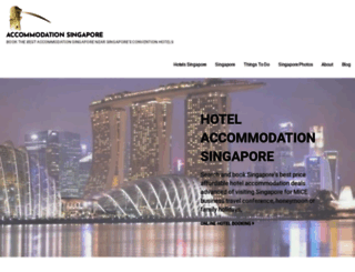 accommodationsingapore.info screenshot