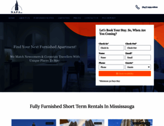accommodationsrental.com screenshot