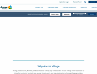 accoravillage.com screenshot