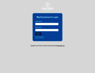 accord.myclassboard.com screenshot