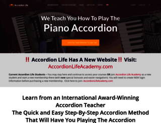 accordionlife.com screenshot