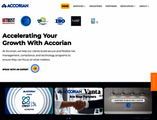 accorian.com screenshot