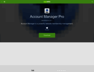 account-manager-pro.apponic.com screenshot