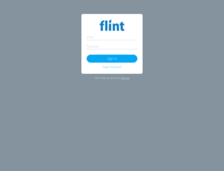 account.flint.com screenshot