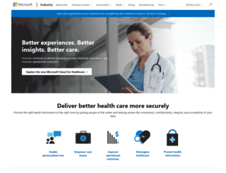 account.healthvault.com screenshot