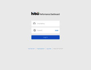 account.hibu.com screenshot