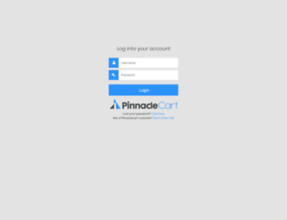 account.pinnaclecart.com screenshot