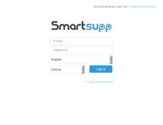 account.smartsupp.com screenshot