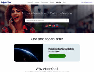 account.viber.com screenshot