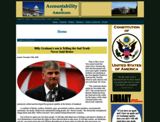 accountability4americans.com screenshot
