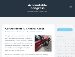 accountablecongress.com screenshot