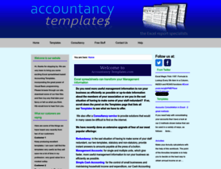 accountancytemplates.com screenshot
