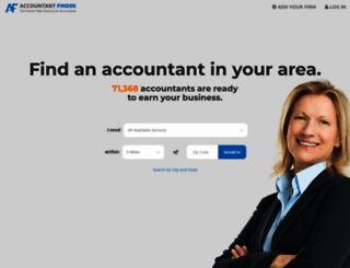 accountant-finder.com screenshot