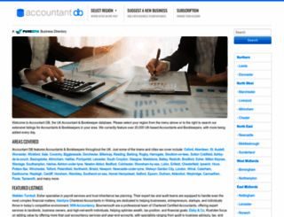 accountantdb.com screenshot