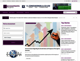 accountantsincyprus.com screenshot