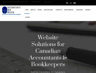 accountantswebdesign.ca screenshot