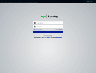 accounting.sageone.co.za screenshot