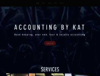 accountingbykat.com screenshot