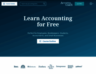 accountingcoach.com screenshot
