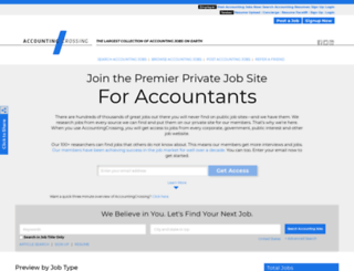 accountingcrossing.com screenshot