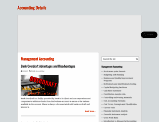 accountingdetails.com screenshot