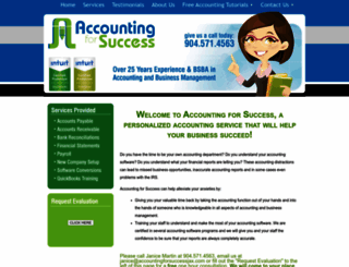 accountingforsuccessjax.com screenshot