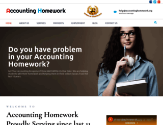 accountinghomework.org screenshot