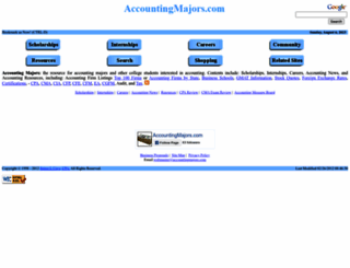 accountingmajors.com screenshot