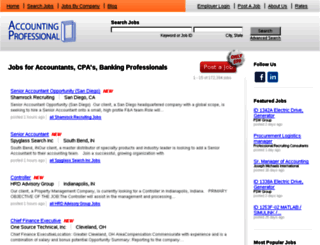 accountingprofessional.com screenshot