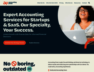accountingprose.com screenshot