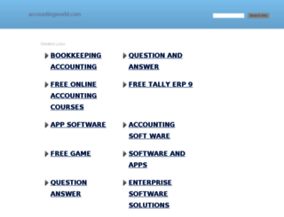 accountingworld.com screenshot