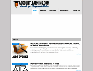 accountlearning.com screenshot