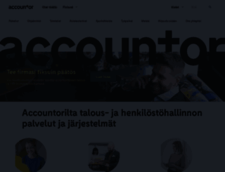 accountor.fi screenshot