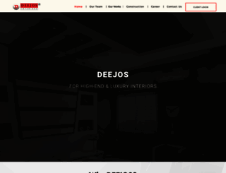 accounts.deejos.co.in screenshot