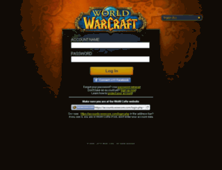 accounts.wowcore.com screenshot