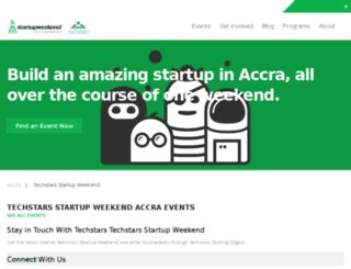 accra.startupweekend.org screenshot