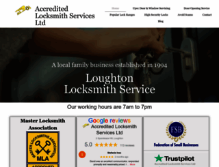 accredited-locksmith-services.co.uk screenshot