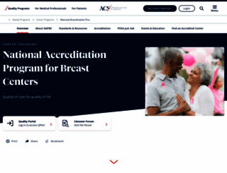 accreditedbreastcenters.org screenshot
